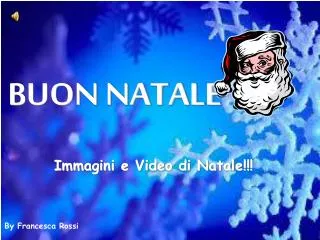 buon natale