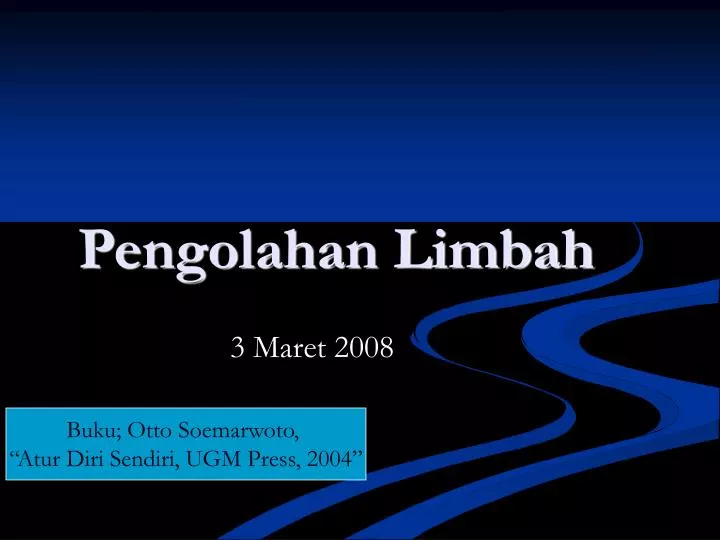 pengolahan limbah