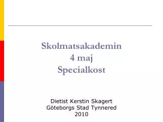skolmatsakademin 4 maj specialkost