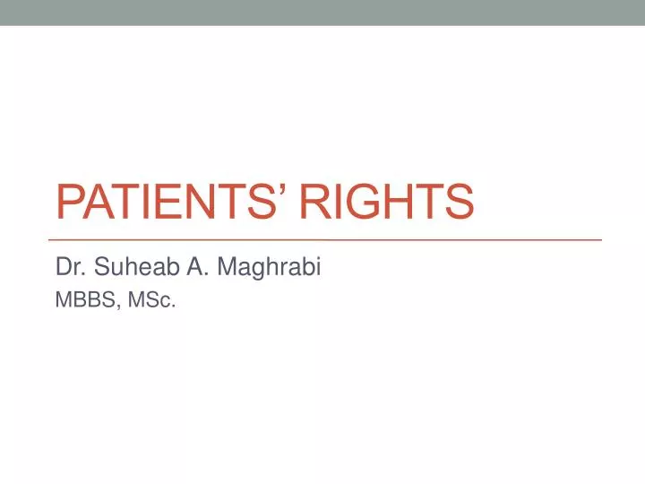 patients rights