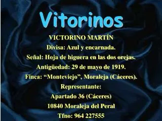 vitorinos