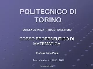 politecnico di torino