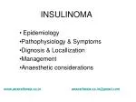 INSULINOMA - slide 1