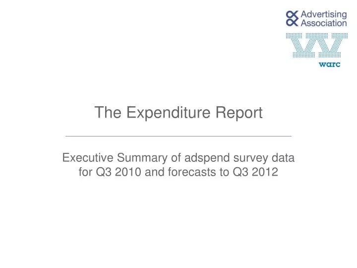the expenditure report