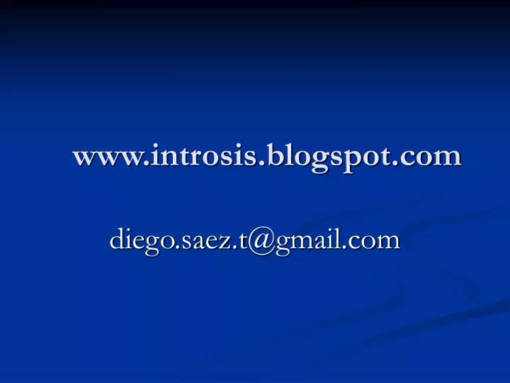 www introsis blogspot com