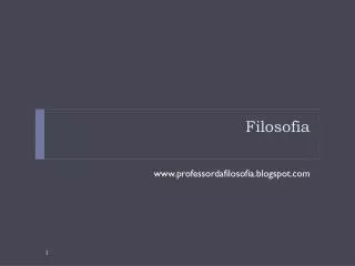 filosofia