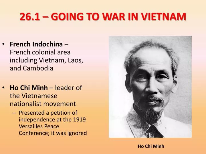 26 1 going to war in vietnam