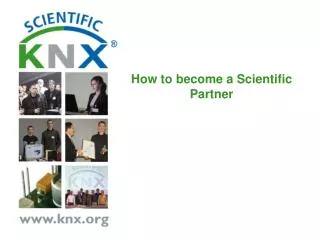 How to become a Scientific Partner