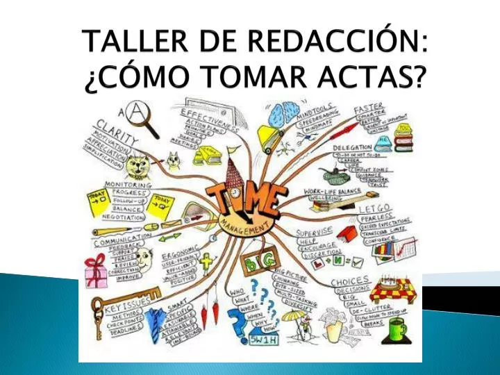 taller de redacci n c mo tomar actas