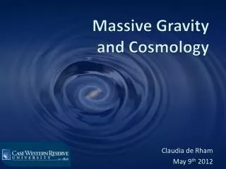 Massive Gravity and Cosmology