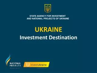 UKRAINE Investment Destination