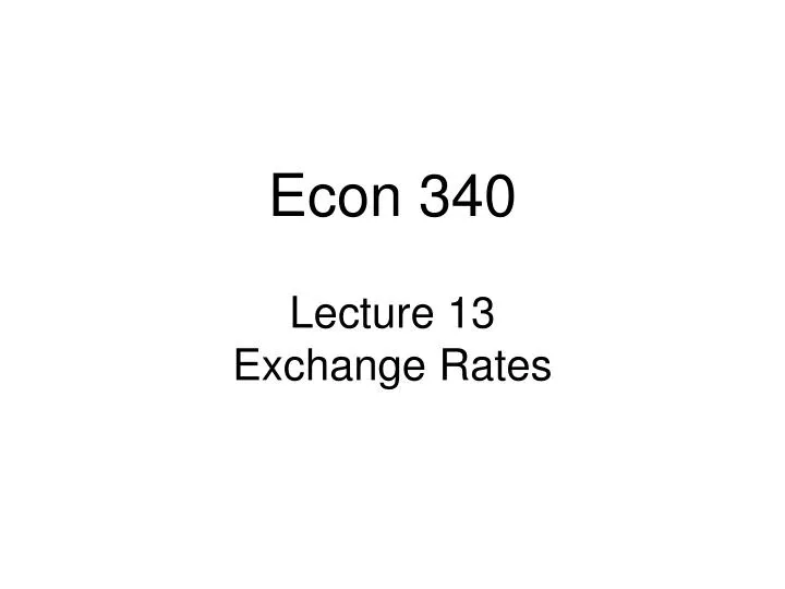 econ 340