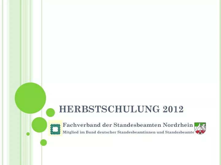 herbstschulung 2012