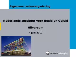 algemene ledenvergadering