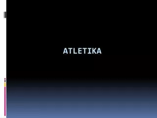 atletika