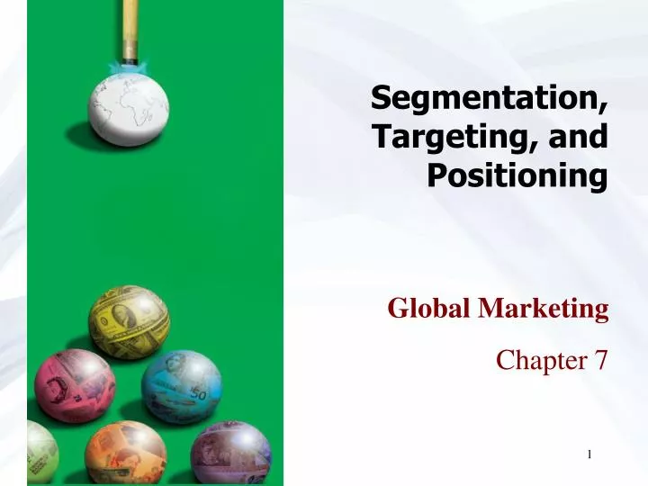 segmentation targeting and positioning