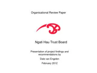 Organisational Review Paper