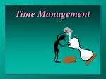 Time Management - slide 1
