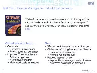 ibm tivoli storage manager for virtual environments