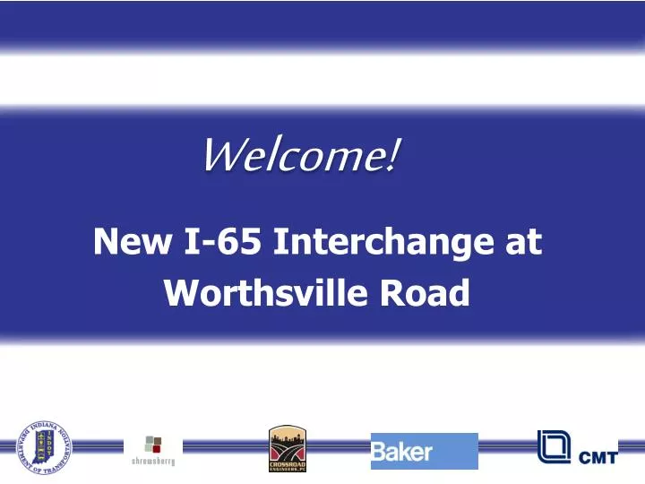 new i 65 interchange at worthsville road