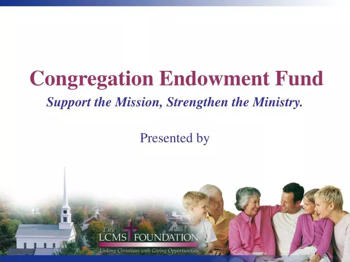 congregation endowment fund