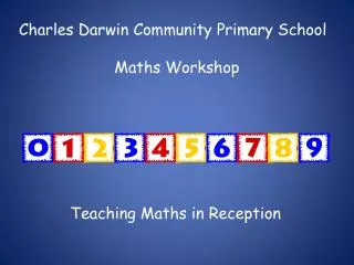 Charles Darwin Community Primary School Maths Workshop
