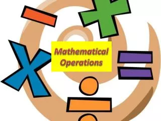 Mathematical Operations