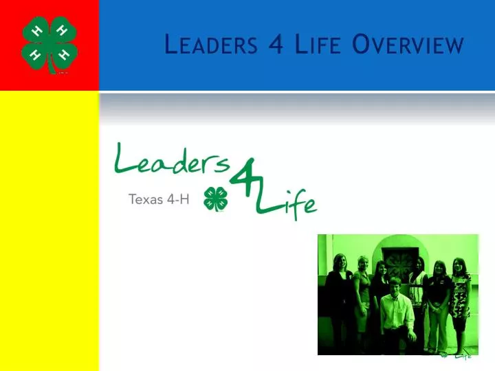 leaders 4 life overview