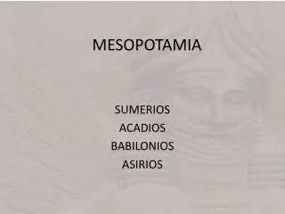 mesopotamia