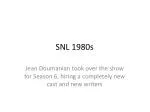SNL 1980s - slide 1