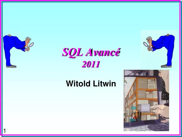 sql avanc 2011
