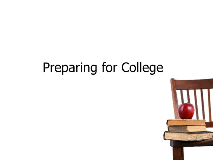 preparing for college