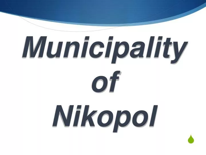 municipality of nikopol