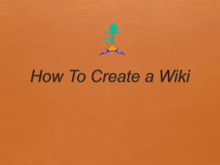 How To Create a Wiki
