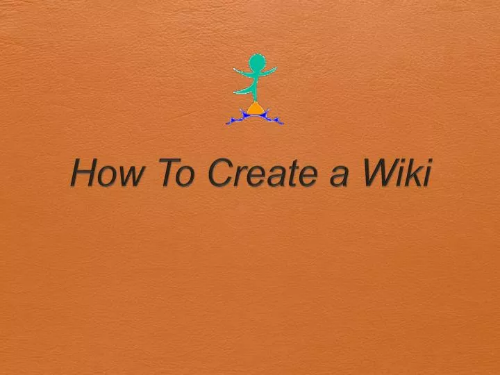 how to create a wiki