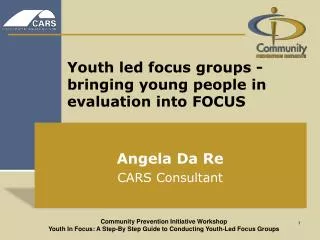 Youth led focus groups - bringing young people in evaluation into FOCUS