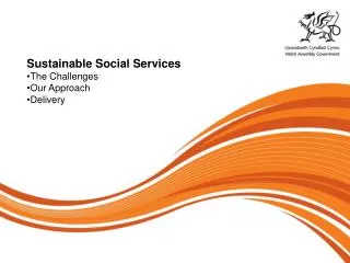 Sustainable Social Services The Challenges Our Approach Delivery