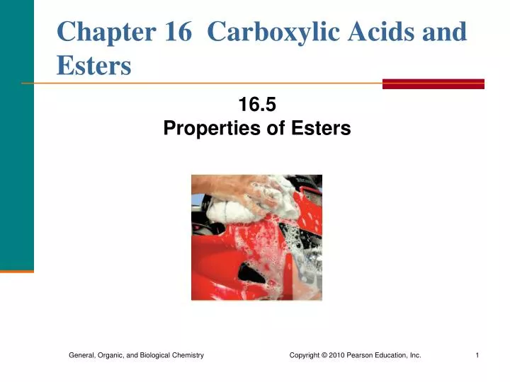 chapter 16 carboxylic acids and esters