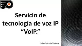 servicio de tecnolog a de voz ip voip