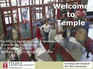 Welcome to Temple