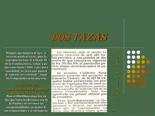 dos tazas