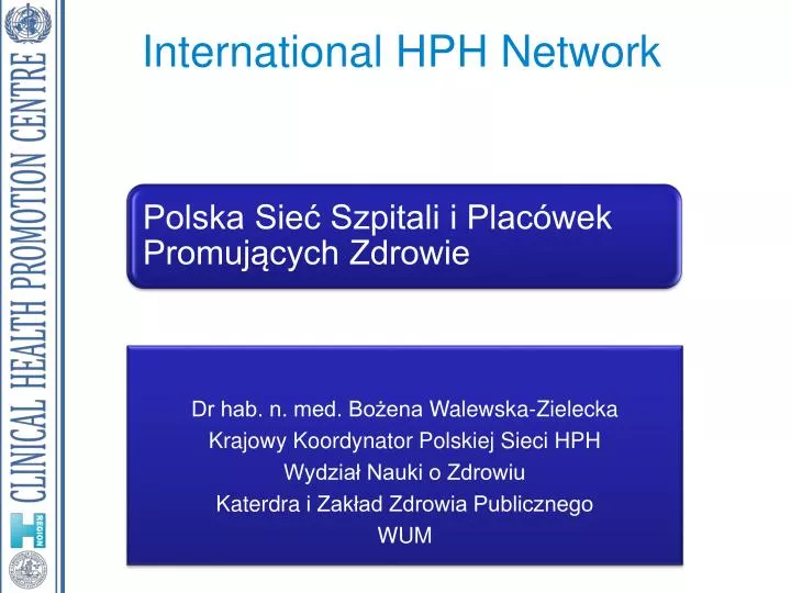 international hph network