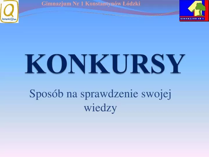 konkursy