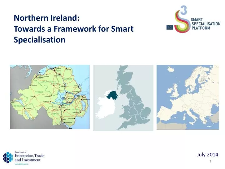 northern ireland towards a framework for smart specialisation