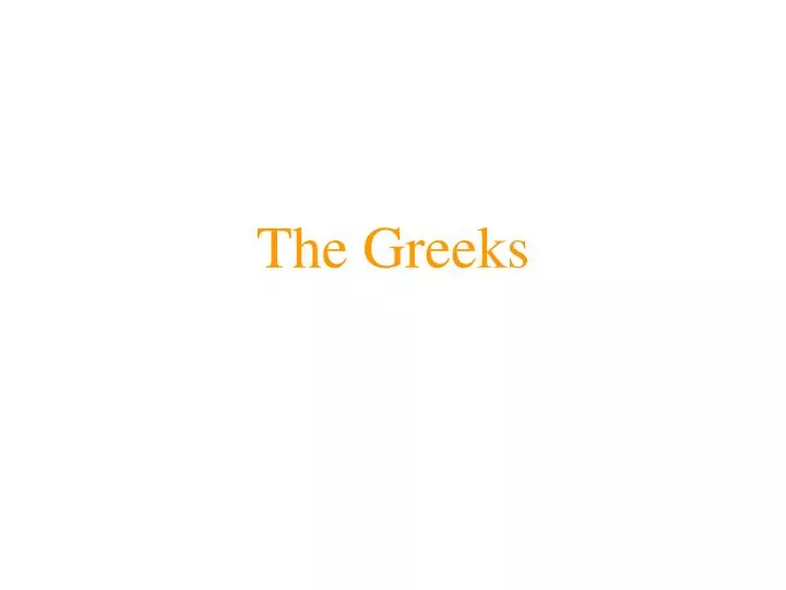 the greeks