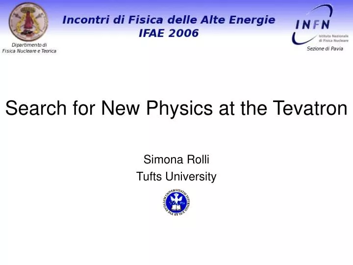 search for new physics at the tevatron