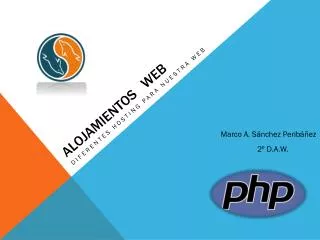 alojamientos web