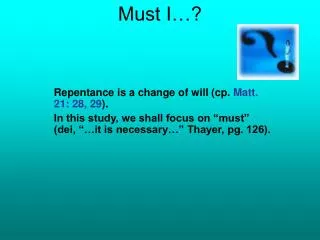 must i