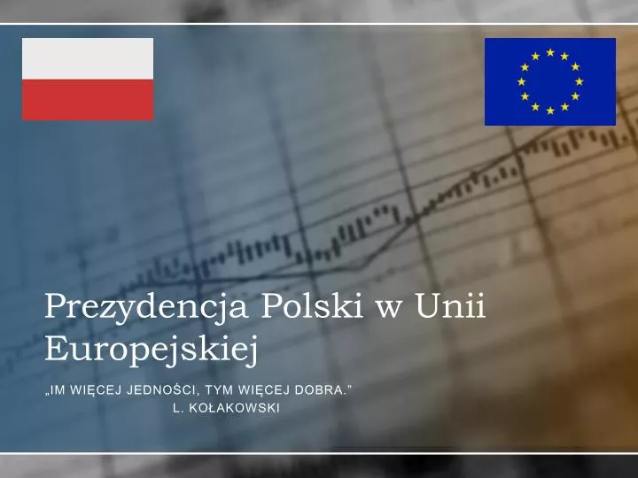 prezydencja polski w unii europejskiej