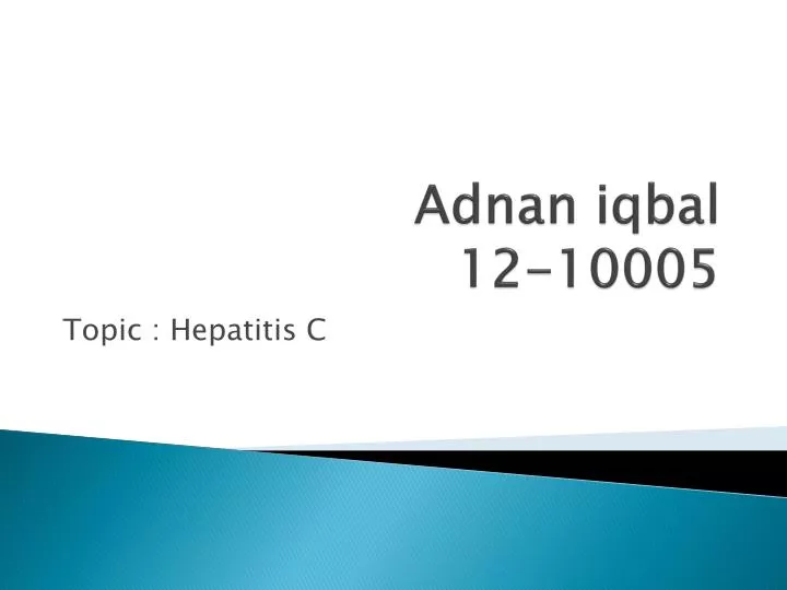 adnan iqbal 12 10005